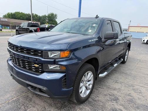 Northsky Blue Metallic 2022 Chevrolet Silverado 1500 Limited Custom