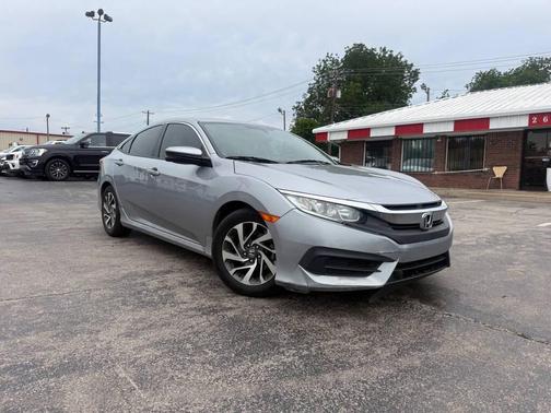 Lunar Silver Metallic 2016 Honda Civic EX
