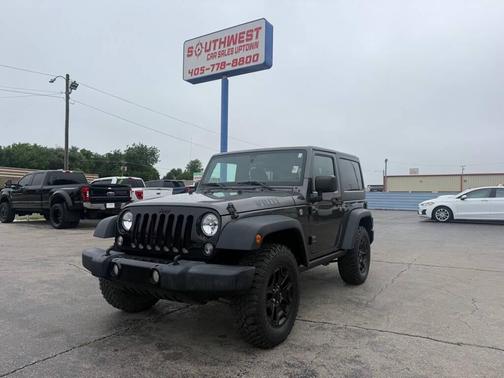 Granite Crystal Metallic Clearcoat 2016 Jeep Wrangler Willys Wheeler