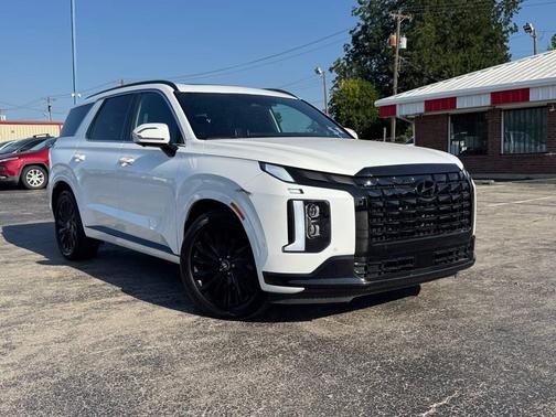 Hyper White 2025 Hyundai PALISADE Calligraphy Night Edition