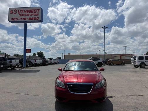 Deep Cherry Red Crystal Pearlcoat 2014 Chrysler 200 Touring