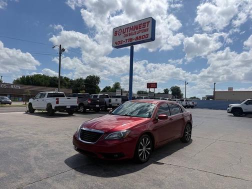 Deep Cherry Red Crystal Pearlcoat 2014 Chrysler 200 Touring