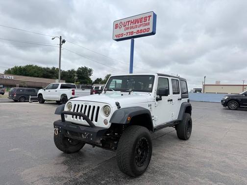 Bright White Clearcoat 2018 Jeep Wrangler JK Unlimited Sport