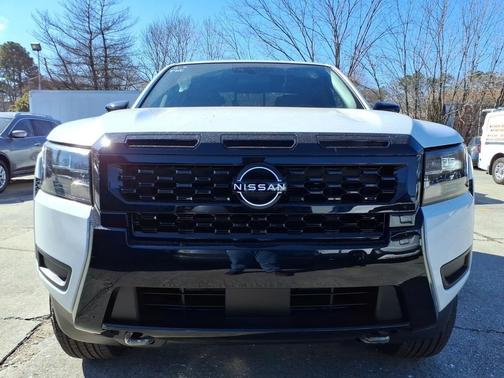 Glacier White 2026 Nissan Frontier SV