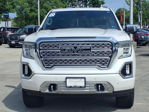 White Frost Tricoat 2020 GMC Sierra 1500 Denali