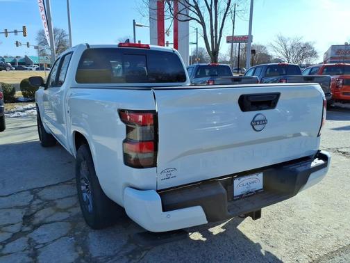 Glacier White 2026 Nissan Frontier SV