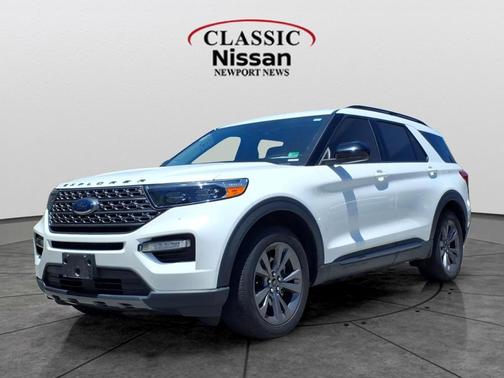 STAR WHITE MET TRI-COAT 2022 Ford Explorer XLT