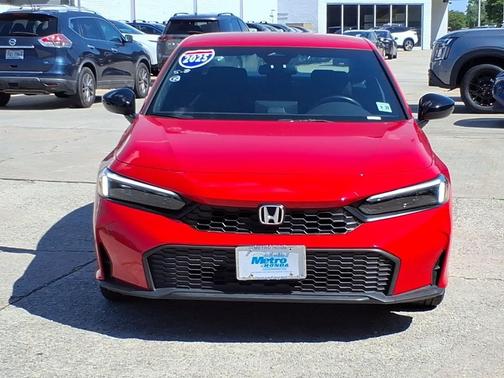 Rallye Red 2025 Honda Civic Sport