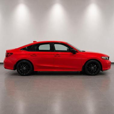 Rallye Red 2025 Honda Civic Sport