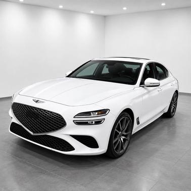 Alta White 2023 Genesis G70 2.0T AWD