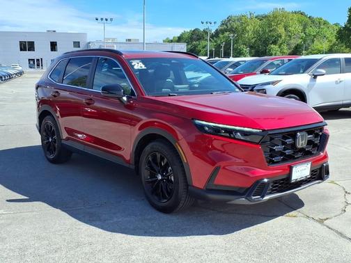 Radiant Red Metallic 2024 Honda CR-V Hybrid Sport FWD