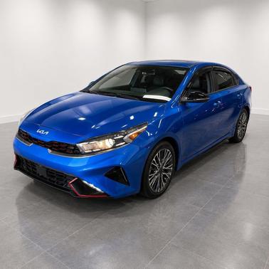Sporty Blue 2022 Kia Forte GT-Line