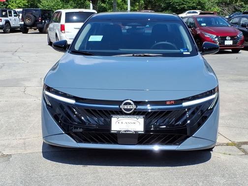 Atlantic Gray Metallic/Super Black 2026 Nissan Sentra SR
