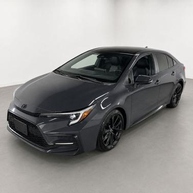 Underground/Midnight Black Metallic 2024 Toyota Corolla XSE