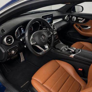 Brilliant Blue Metallic 2018 Mercedes-Benz C-Class C 300 4MATIC