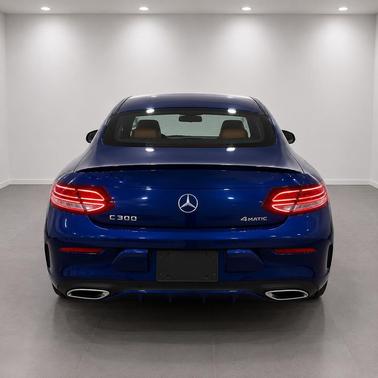 Brilliant Blue Metallic 2018 Mercedes-Benz C-Class C 300 4MATIC