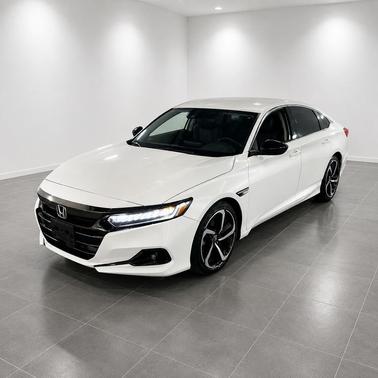 Platinum White Pearl 2022 Honda Accord Sport SE 1.5T