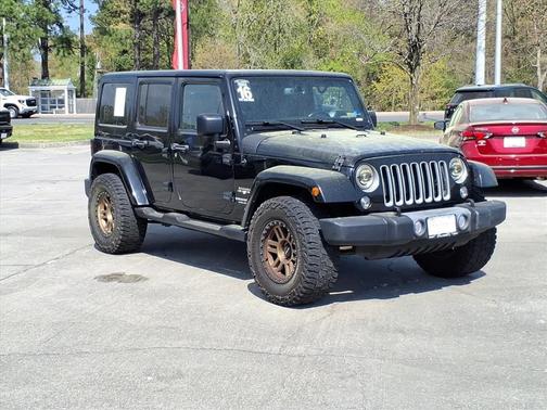 2016 Jeep Wrangler Unlimited Sahara