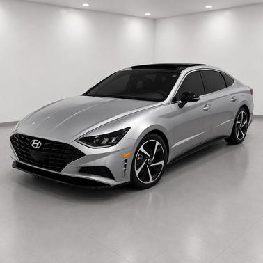 Shimmering Silver Pearl 2022 Hyundai SONATA SEL Plus