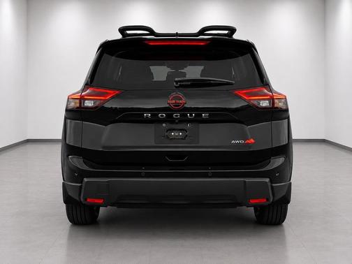 Super Black 2025 Nissan Rogue Rock Creek