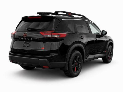 Super Black 2025 Nissan Rogue Rock Creek