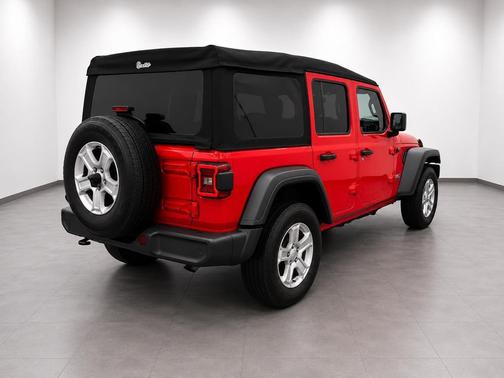 Firecracker Red Clearcoat 2018 Jeep Wrangler Unlimited Sport