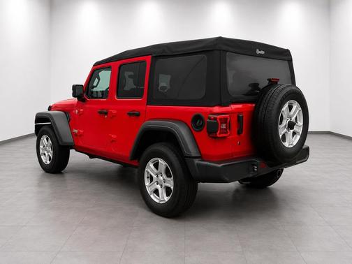 Firecracker Red Clearcoat 2018 Jeep Wrangler Unlimited Sport