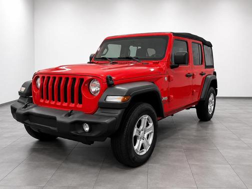 Firecracker Red Clearcoat 2018 Jeep Wrangler Unlimited Sport