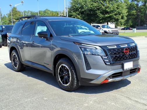 Gun Metallic 2026 Nissan Pathfinder Rock Creek
