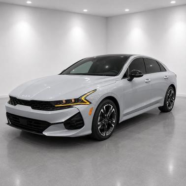 Wolf Gray 2022 Kia K5 GT-Line