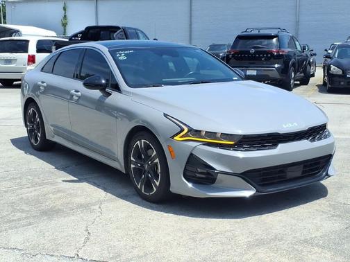 Wolf Gray 2022 Kia K5 GT-Line