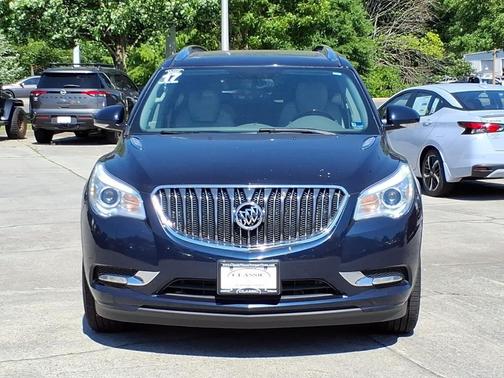 Dark Sapphire Blue Metallic 2017 Buick Enclave Leather