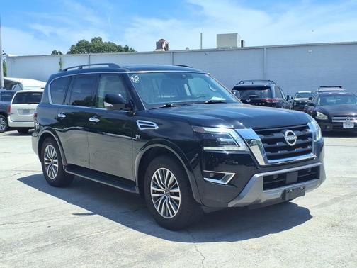 Super Black 2021 Nissan Armada SV 4WD