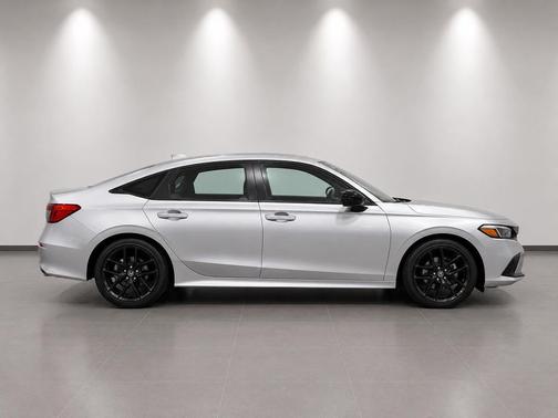 Lunar Silver Metallic 2024 Honda Civic Sport
