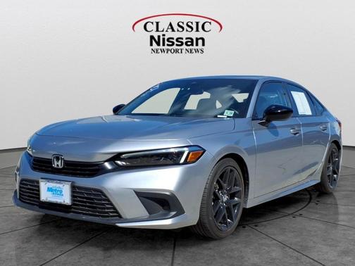 Lunar Silver Metallic 2024 Honda Civic Sport