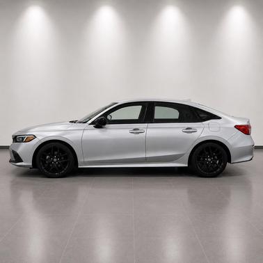 Lunar Silver Metallic 2024 Honda Civic Sport