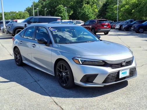 Lunar Silver Metallic 2024 Honda Civic Sport