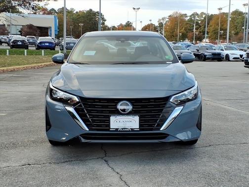 Atlantic Gray Metallic 2025 Nissan Sentra SV