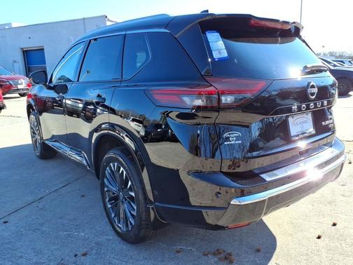 Super Black 2026 Nissan Rogue Platinum