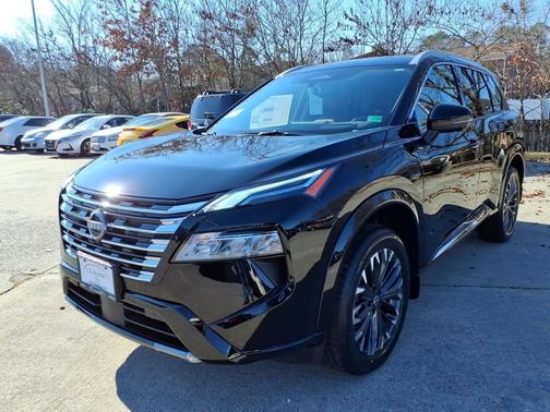 Super Black 2026 Nissan Rogue Platinum