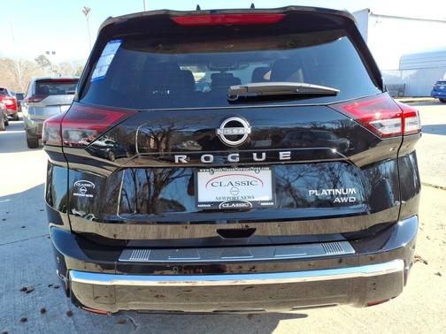 Super Black 2026 Nissan Rogue Platinum