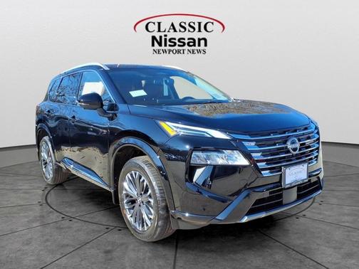 Super Black 2026 Nissan Rogue Platinum