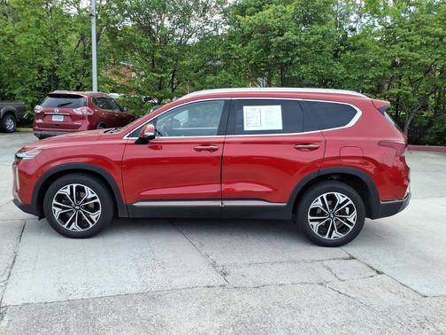 Lava Orange 2020 Hyundai SANTA FE Limited 2.0T