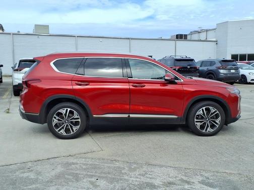 Lava Orange 2020 Hyundai SANTA FE Limited 2.0T