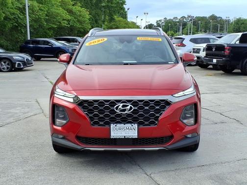 Lava Orange 2020 Hyundai SANTA FE Limited 2.0T