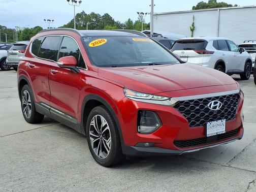 Lava Orange 2020 Hyundai SANTA FE Limited 2.0T