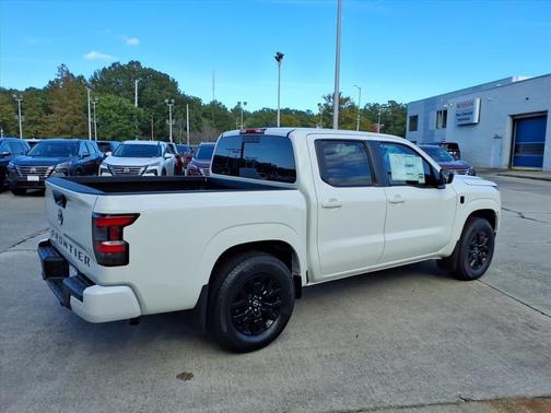 Glacier White 2026 Nissan Frontier SV
