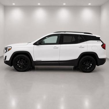 Summit White 2019 GMC Terrain SLT