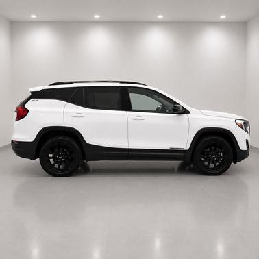 Summit White 2019 GMC Terrain SLT