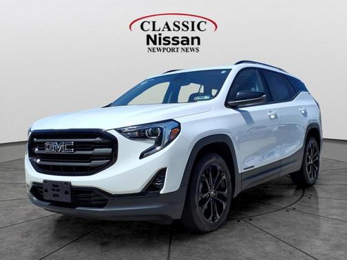 Summit White 2019 GMC Terrain SLT